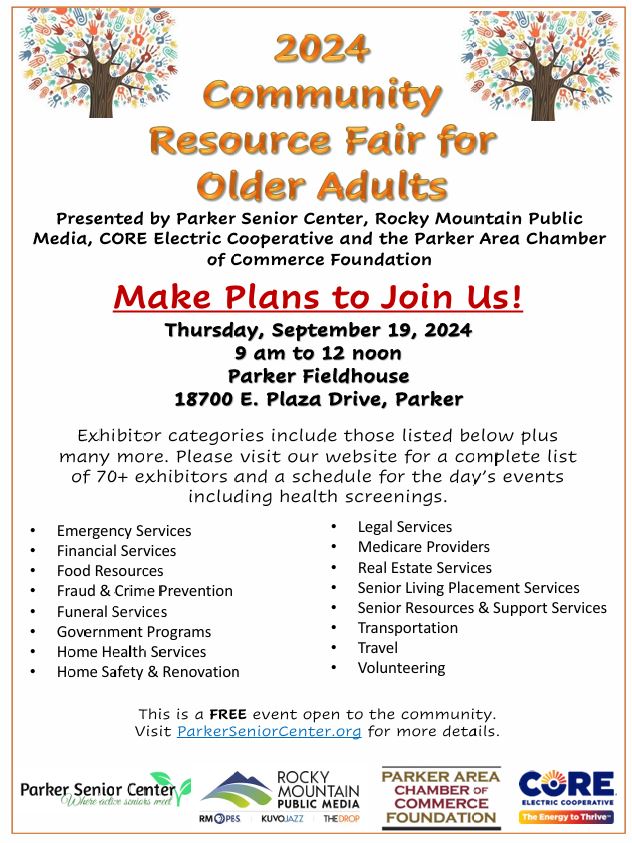 2024 Community Resource Fair for Older Adults